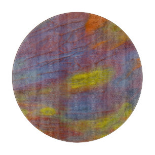 Planche À Découper Gros plan sur le bois de Petrified