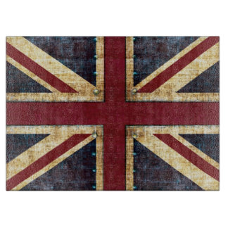 Planche À Découper Grunge Union Jack