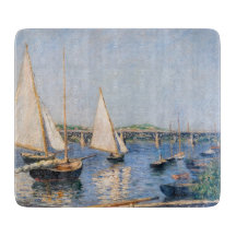 Gustave Caillebotte - Bateaux à voile à Argenteuil