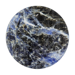Planche À Découper Hachoir en verre de lazulite de Lapis