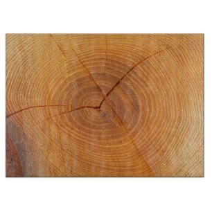 Planche À Découper Hachoir en verre en coupe d'arbre d'acacia
