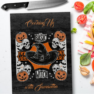 Planche À Découper Halloween - Regarder les crânes de la carte sorciè