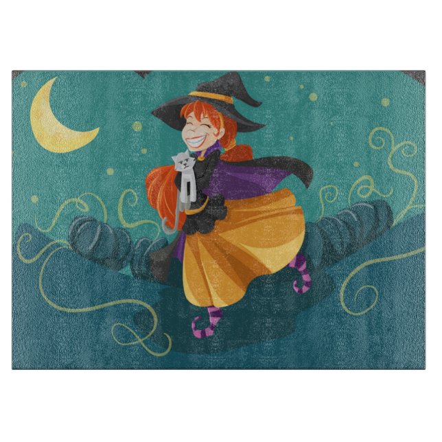 Planche À Découper Halloween Witch (Devant)