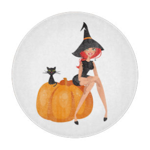 PLANCHE À DÉCOUPER HALLOWEEN WITCH