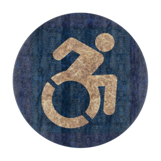 Planche À Découper Handicap Texté (Devant)