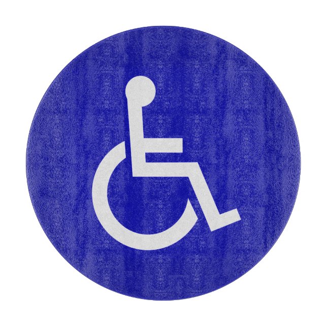 Planche À Découper Handicapés handicapés (Devant)