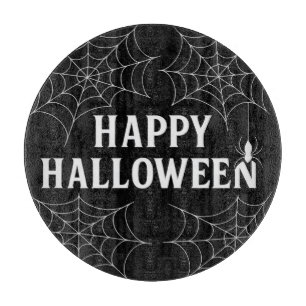 Planche À Découper Happy Halloween Éffrayant Charcuterie Board