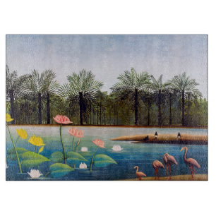 Planche À Découper Henri Rousseau - Les Flamants roses