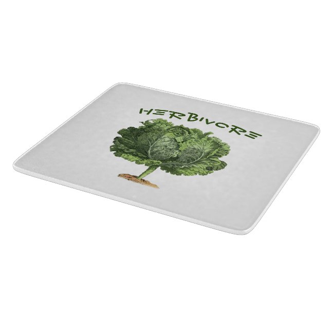 Planche À Découper Herbivore Vegan Végétarien Cuisine Planche à décou (Coin)