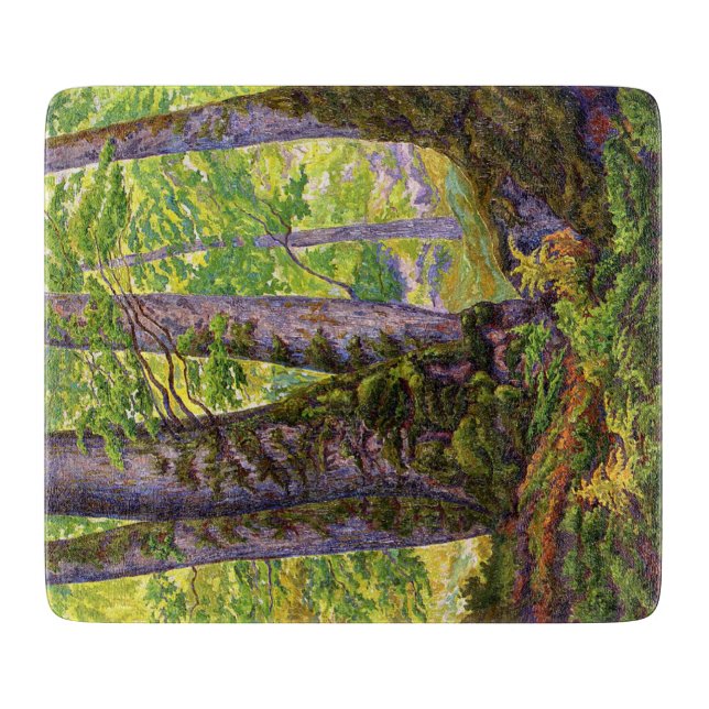 Planche À Découper Hêtre dans la forêt (Woodland) (Paul Ranson) (Devant)