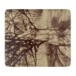 Planche À Découper Hêtre (par Eugène Atget)