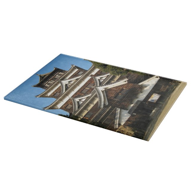 Planche À Découper Hiroshima Castle 広 島 城, Hiroshima, Japon (Coin)