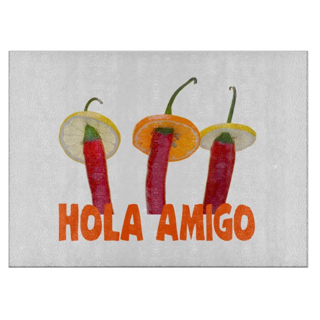 Planche À Découper Hola Amigo (Devant)