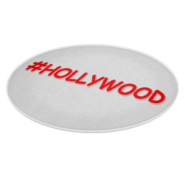 Planche À Découper "#HOLLYWOOD" Belle Conception. Commandez dès maint (Coin)