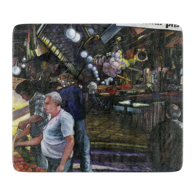 Planche À Découper Hommes de commerce, Jérusalem (Devant)