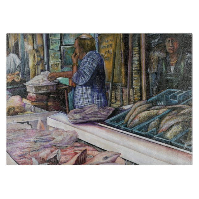 Planche À Découper Hommes du désert, Dons de la mer, Jérusalem (Devant)