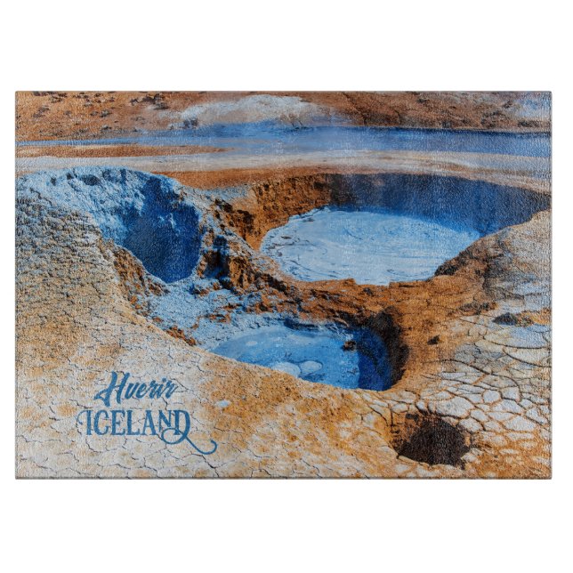 Planche À Découper Hverir, Islande (Devant)