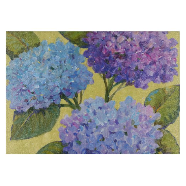 Planche À Découper Hydrangée de printemps I (Devant)