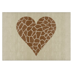Planche À Découper I Love Giraffes