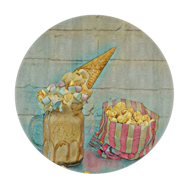 Planche À Découper Ice cream lover gift (Devant)