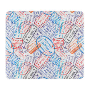 Planche À Découper Icône Voyage