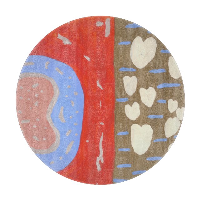 Planche À Découper Île d'amour  (Devant)