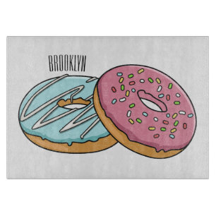 Planche À Découper Illustration de Donut