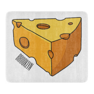 Planche À Découper Illustration de fromage