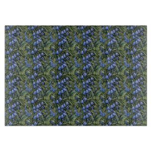 Planche À Découper Illustration naturaliste du feuillage de jacinthe 
