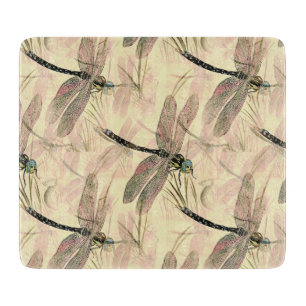 Planche À Découper Impression de libellules vintages