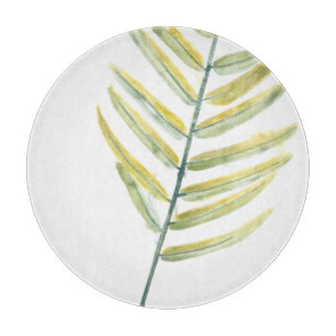 Planche À Découper Impressions vertes VII