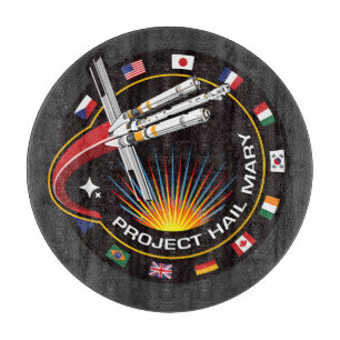 Planche À Découper Insigne de mission spatiale