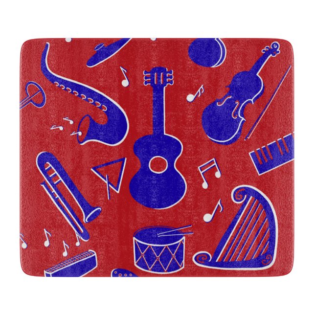 Planche À Découper Instruments de musique (Devant)