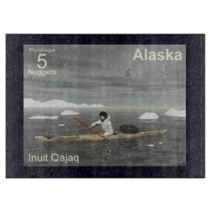 Planche À Découper Inuit Kayak