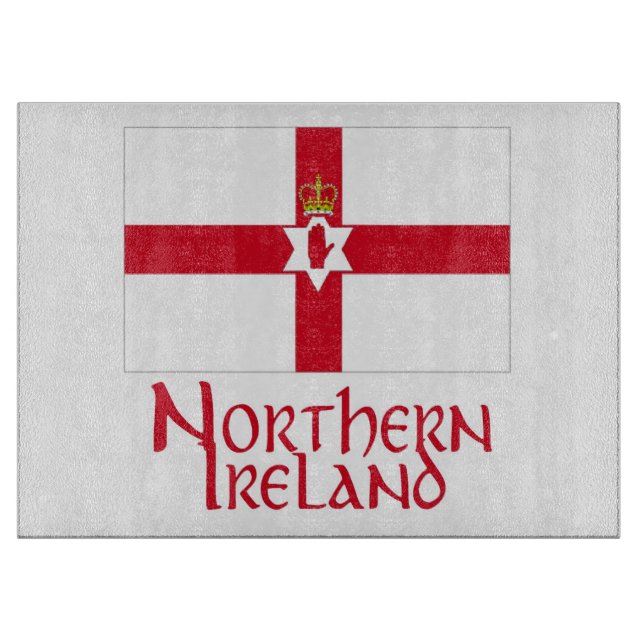 Planche À Découper Irlande du Nord (Devant)