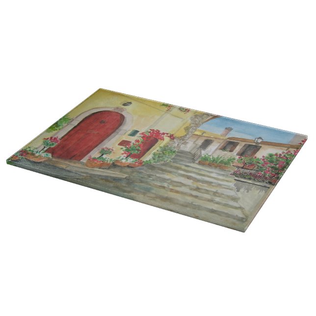 Planche À Découper Italien, Côte Amalfitaine, Italie (Coin)