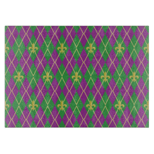 Planche À Découper Jacquard carnavalesque
