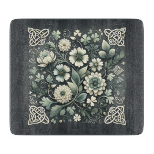 Planche À Découper Jardin à nœuds de trèfle chuchoté