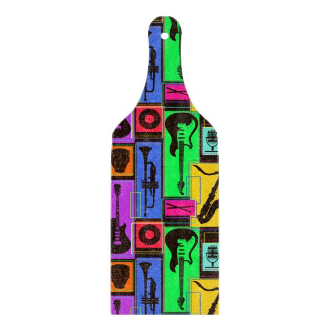 Planche À Découper Jazz Music (Devant)