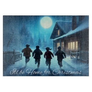 Planche À Découper Je serai à la maison pour le tableau de découpe de