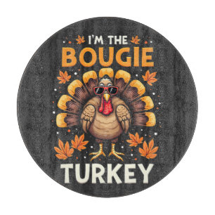 Planche À Découper Je suis la Sassy de Thanksgiving de Bougie Turkey