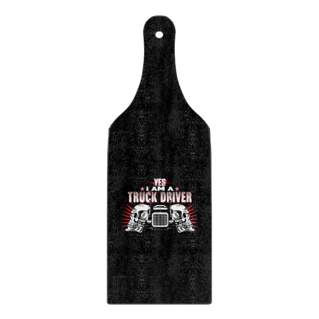 Planche À Découper Je suis un camion (Devant)