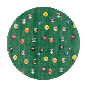 Planche À Découper Jeu Nuit Billard Pool de table de billard requin