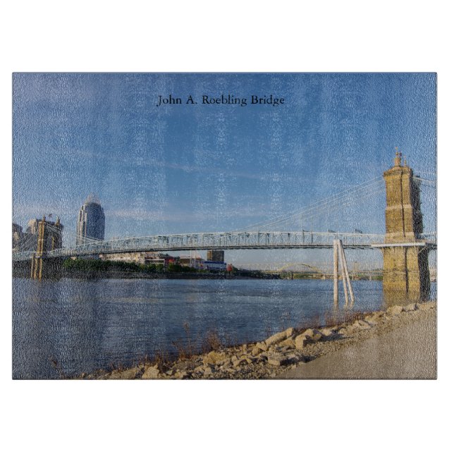 Planche À Découper John A. Roebling Bridge (Devant)