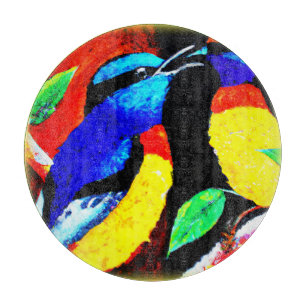 Planche À Découper Joli Oiseaux Couple. Commandez dès maintenant 