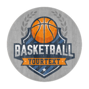 Planche À Découper Joueur de basket AJOUTER LE NOM Varsity School Tea