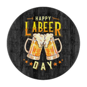 Planche À Découper Joyeuse Fête du Labeer Drôle Fête du Travail