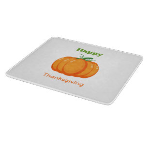 Planche À Découper Joyeux grand pumpkin de Thanksgiving