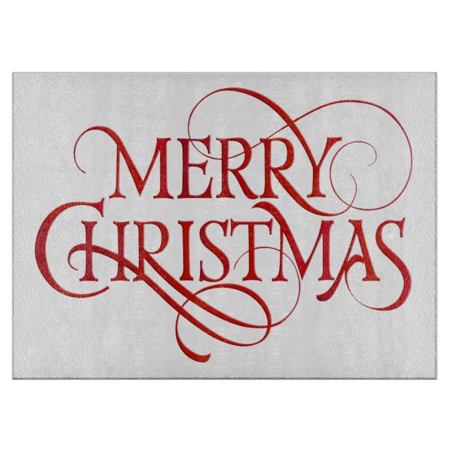 Planche À Découper Joyeux Noël (Devant)