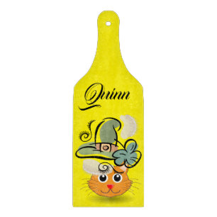 Planche À Découper Joyeux St. Patrick's Day Glass Cat